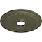 Ekena Millwork Munich Ceiling Medallion (Fits Canopies up to 5 5/8"), 17 1/2"OD x 3 5/8"ID x 1"P, Witch Hazel CM17MUWHF - alternate 2